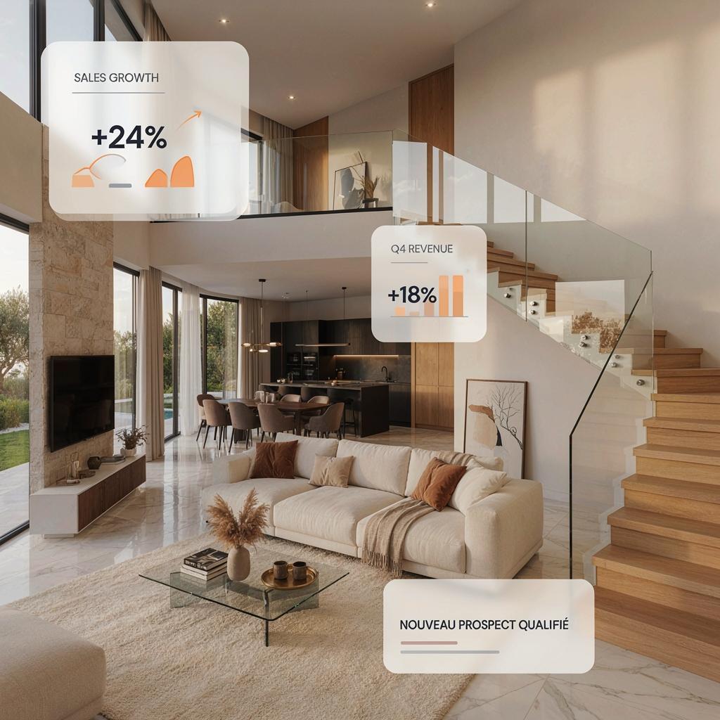 Tableau de bord immobilier IKIGAI